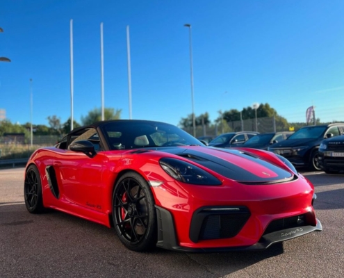 Porsche Spyder RS stenskottsfilm